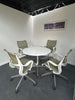 Boardroom Package: Herman Miller Table with 4 Herman Miller Setu Meeting Chairs