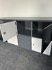 Senator Wooden Key Entry Lockers - 8 Individual Compartments