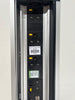 Vivante White Flip Top Table with 25mm Top / Chrome Frame / Power & Data Module