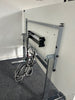 Vivante White Flip Top Table with 25mm Top / Chrome Frame / Power & Data Module