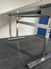 Vivante White Flip Top Table with 25mm Top / Chrome Frame