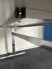 Vivante White Flip Top Table with 25mm Top / Chrome Frame