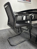 Boardroom Package: Senator Meeting Table / 4 Matching Cupboards / 8 Mesh Chairs