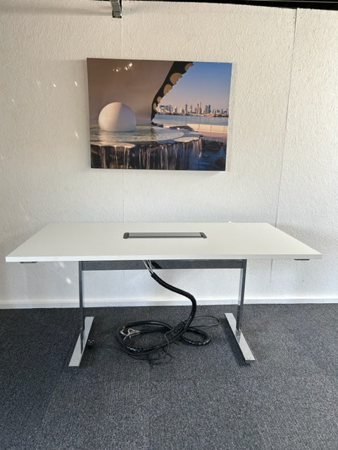 Flip Top Table with Power & Data