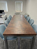 Breakout Package: Frivo Collaboration Table with 8 Pledge Chairs