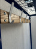 Freestanding cloakroom / changing room bench