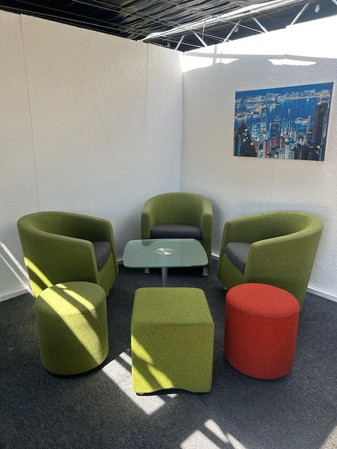 Breakout soft seating seating package