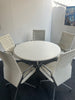 Boardroom Package: Herman Miller Walnut Table with 5 Vitra AC4 Side Chairs