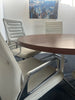 Boardroom Package: Herman Miller Walnut Table with 5 Vitra AC4 Side Chairs