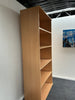 Tall Beech 5 Shelf Bookcase