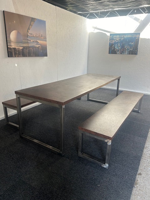 Breakout Set: Collaboration Table & Bench Set