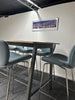High Meeting Table/ Breakout kitchen table with 8 chairs / stools