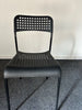 Breakout / Canteen Set: Black & Rosewood Table & Black Chairs - 4 Sets in Stock