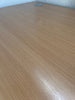 Beech Corner Desk with Desk High 3 Drawer Pedestal - Left Hand