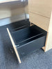 Maple Corner Desk with Desk High 3 Drawer Pedestal - Right Hand